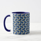 Abstract patroonontwerp 1212 - Koffiekopje Mok (Links)