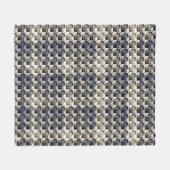 Abstract patroonontwerp 1218 - Fleece Deken (Voorkant (Horizontaal))