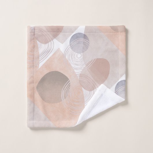 Abstract patroonontwerp bad handdoek (Wasdoekje)
