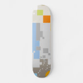 Abstract patroonontwerp persoonlijk skateboard (Voorkant)