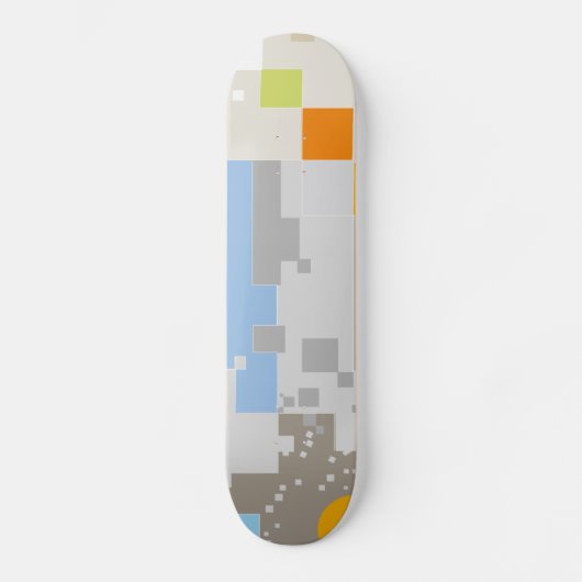 Abstract patroonontwerp persoonlijk skateboard (Voorkant)