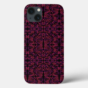 Abstract patroonontwerp vierkantsriem Case-Mate iPhone case