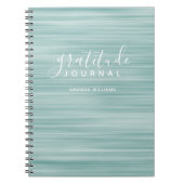 Abstract Patroonoverzicht kan blauwgroen bewerken Notitieboek (Voorkant)