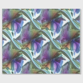 Abstract patroonpatroon paradijs cadeaupapier (Vlak)