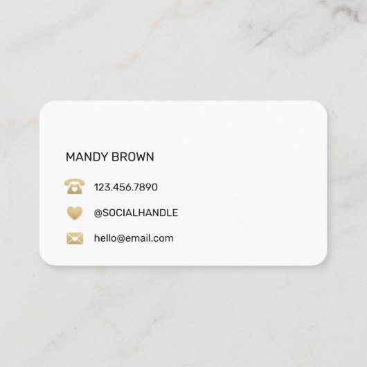 Abstract patroonpictogram voor flauwte & funky, zw visitekaartje (Achterkant)