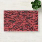 Abstract patroonrood zwart post-it® notes (Kantoor)