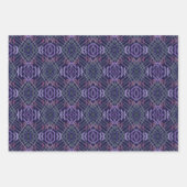 Abstract Pattern Art Of Watercolor Brushstrokes Inpakpapier Vel (Voorkant 3)