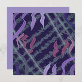 Abstract Pattern Art Of Watercolor Brushstrokes Kaart