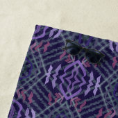 Abstract Pattern Art Of Watercolor Brushstrokes Strandlaken (In situ)