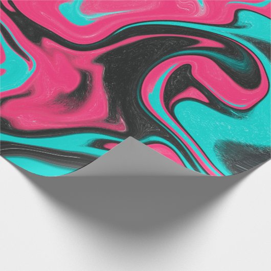 Abstract pattern background with gradient texturea cadeaupapier (Hoek)