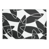Abstract pattern - black and white. kussensloop (Voorkant)