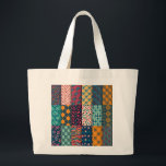 Abstract Pattern Grote Tote Bag<br><div class="desc">Patterns</div>