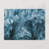 Abstract Pattern in Glacier | Iceland Briefkaart (Voorkant)