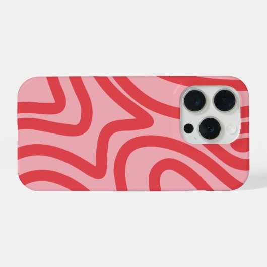 abstract pattern iPhone hoesje (Achterkant horizontaal)