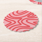 abstract pattern kartonnen onderzetters (Gekanteld)