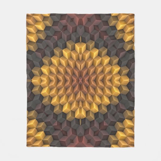 Abstract pattern manipulationabstract,art,artistic fleece deken (Voorkant)