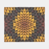 Abstract pattern manipulationabstract,art,artistic fleece deken (Voorkant (Horizontaal))