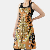 abstract pattern on orange yellow background with schort (Insitu)
