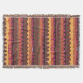 Abstract pattern seamless botanical 4 deken (Voorkant)