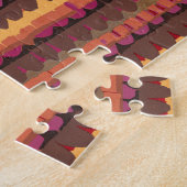 Abstract pattern seamless botanical 4 legpuzzel (Zijkant)