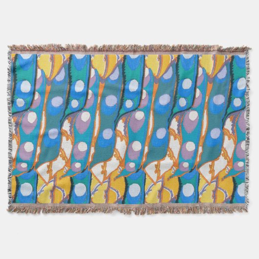 Abstract pattern seamless illustration 2 deken (Voorkant)