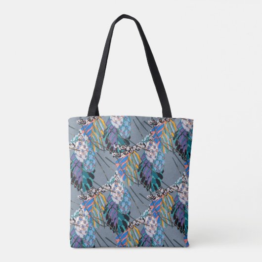 Abstract pattern seamless illustration 3 tote bag (Achterkant)