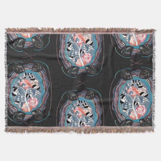 Abstract pattern , seamless illustration 7 deken (Voorkant)