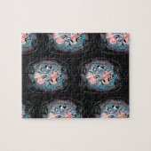 Abstract pattern , seamless illustration 7 legpuzzel (Horizontaal)