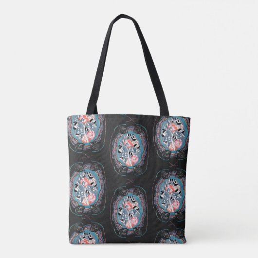 Abstract pattern , seamless illustration 7 tote bag (Achterkant)
