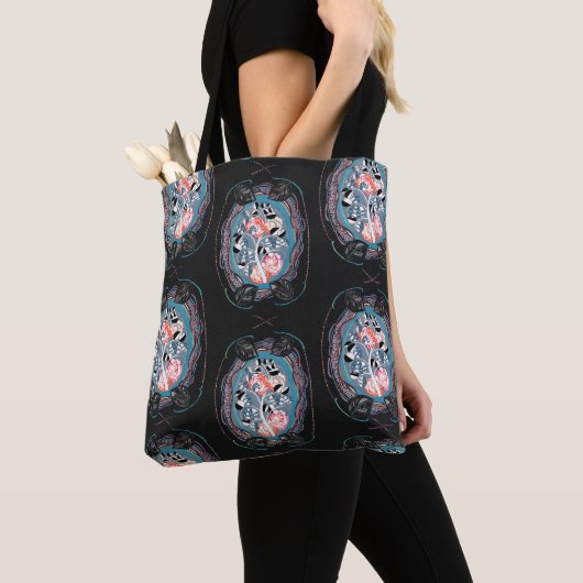 Abstract pattern , seamless illustration 7 tote bag (Dichtbij)