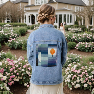 Abstract, Paul Klee Denim Jacket