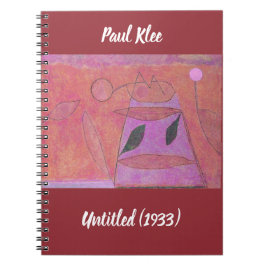 Abstract Paul Klee-schilderijen zonder titel Notitieboek
