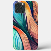 Abstract Peacock Case-Mate iPhone Case (Achterkant)
