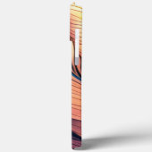 Abstract Peacock Case-Mate iPhone Case (Achterkant / Links)