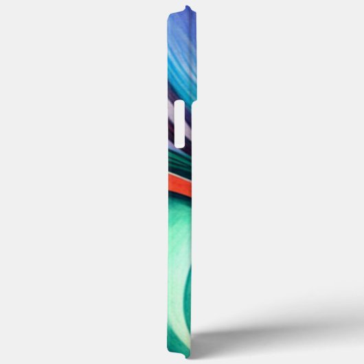 Abstract Peacock Case-Mate iPhone Case (Achterkant / Rechts)