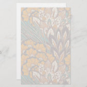 Abstract Peacock Feather Pattern Briefpapier (Voorkant / Achterkant)