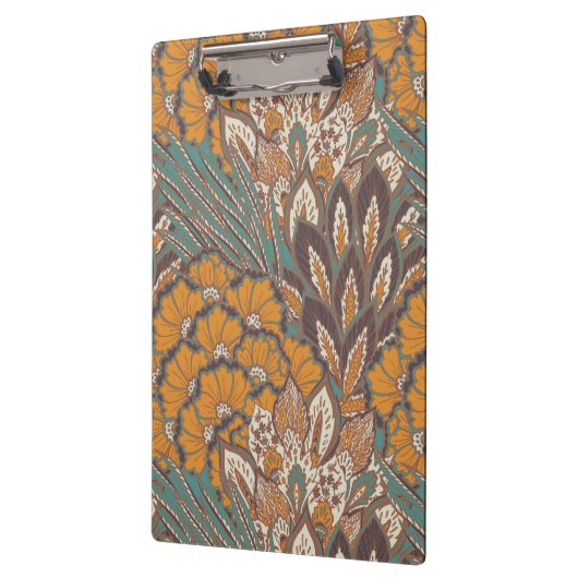 Abstract Peacock Feather Pattern Klembord (Links)