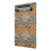 Abstract Peacock Feather Pattern Mini Klembord (Angled2)