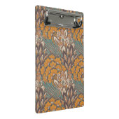 Abstract Peacock Feather Pattern Mini Klembord (Schuin)