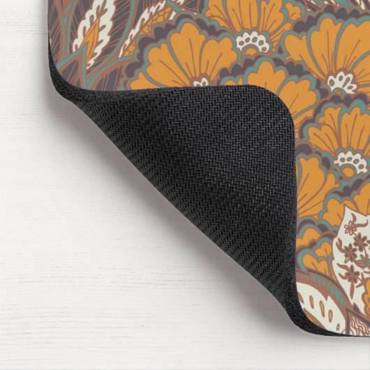 Abstract Peacock Feather Pattern Muismat (Hoek)