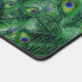 Abstract Peacock Feathers Monogram Bureaumat (Hoek)