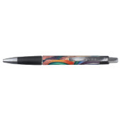 Abstract Peacock Pen (Achterkant)
