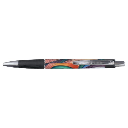 Abstract Peacock Pen (Achterkant)