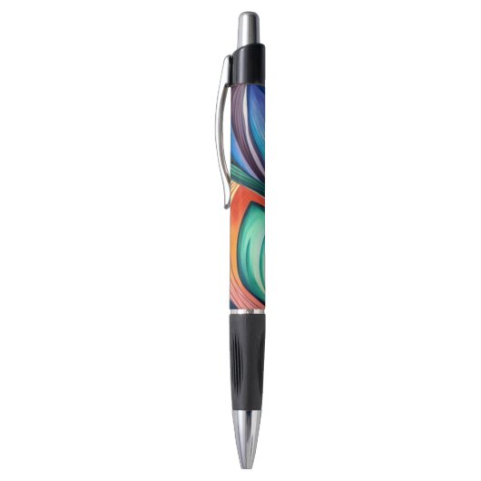 Abstract Peacock Pen (Top (Verticaal))