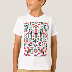 Abstract Peacock T-shirt