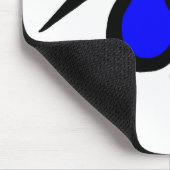 Abstract Penguin Mousepad Muismat (Hoek)