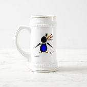 Abstract Penguin Stein Bierpul (Links)