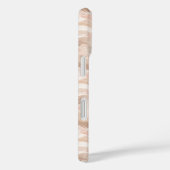 Abstract penseelstreekpatroon Case-Mate iPhone case (Achterkant / Rechts)
