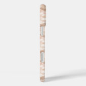 Abstract penseelstreekpatroon Case-Mate iPhone case (Achterkant / Rechts)