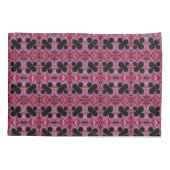 Abstract percentage teken fractaal patroon kussensloop (Achterkant)